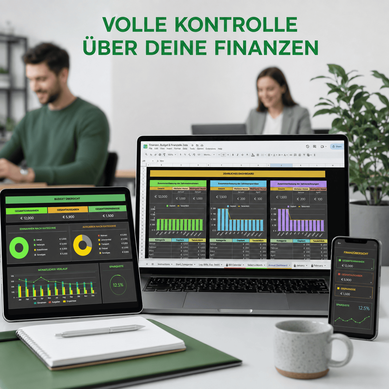 Jahres Budget Planer